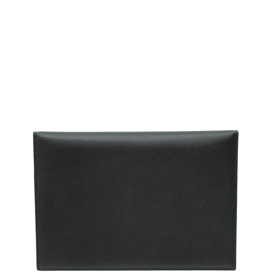 Fendi Black FF Diamonds Flat Pouch