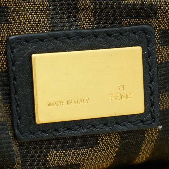 Fendi Black Peekaboo Regular Bag
