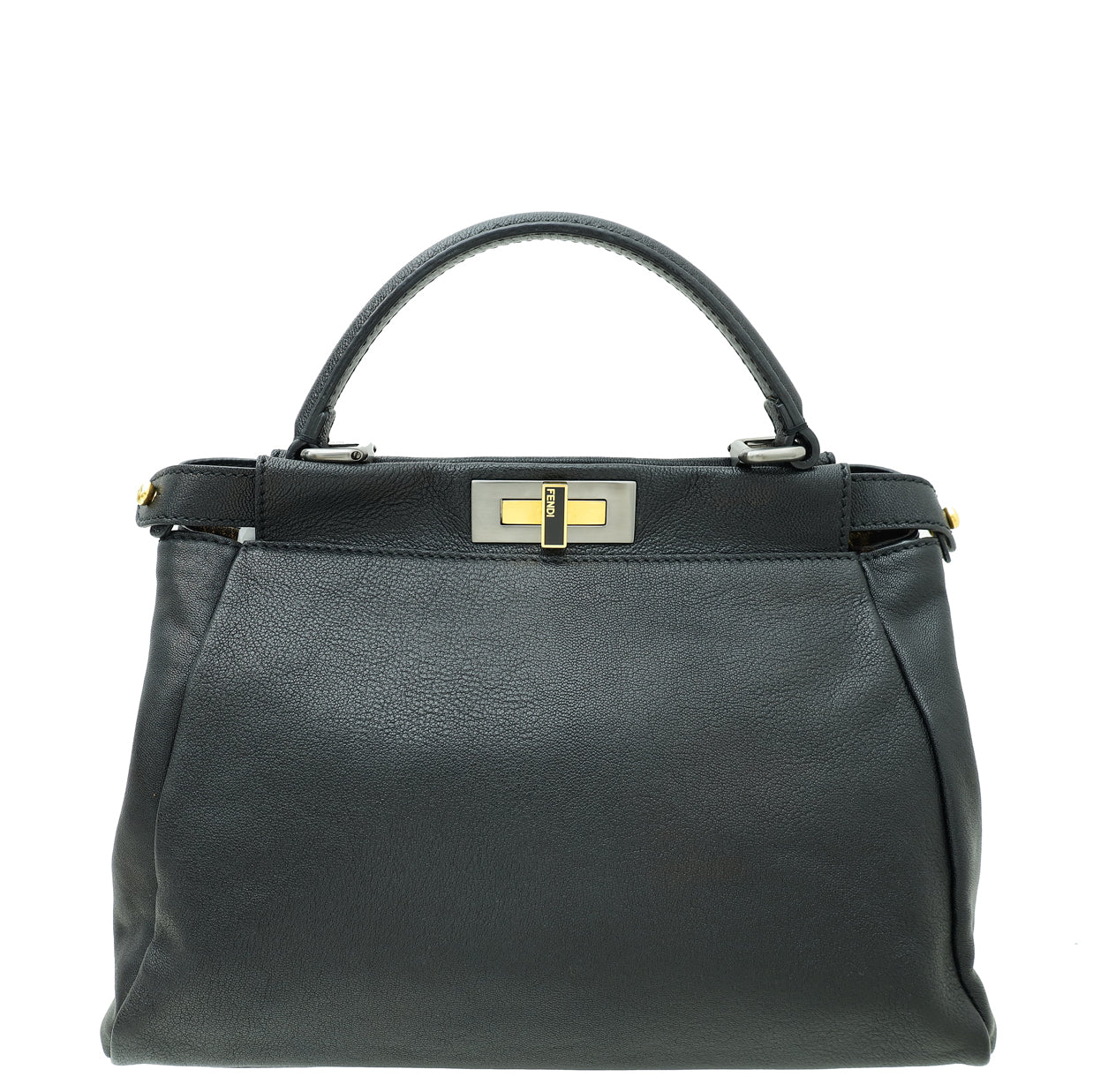 Fendi Black Peekaboo Regular Bag-Fendi-THE CLOSET
