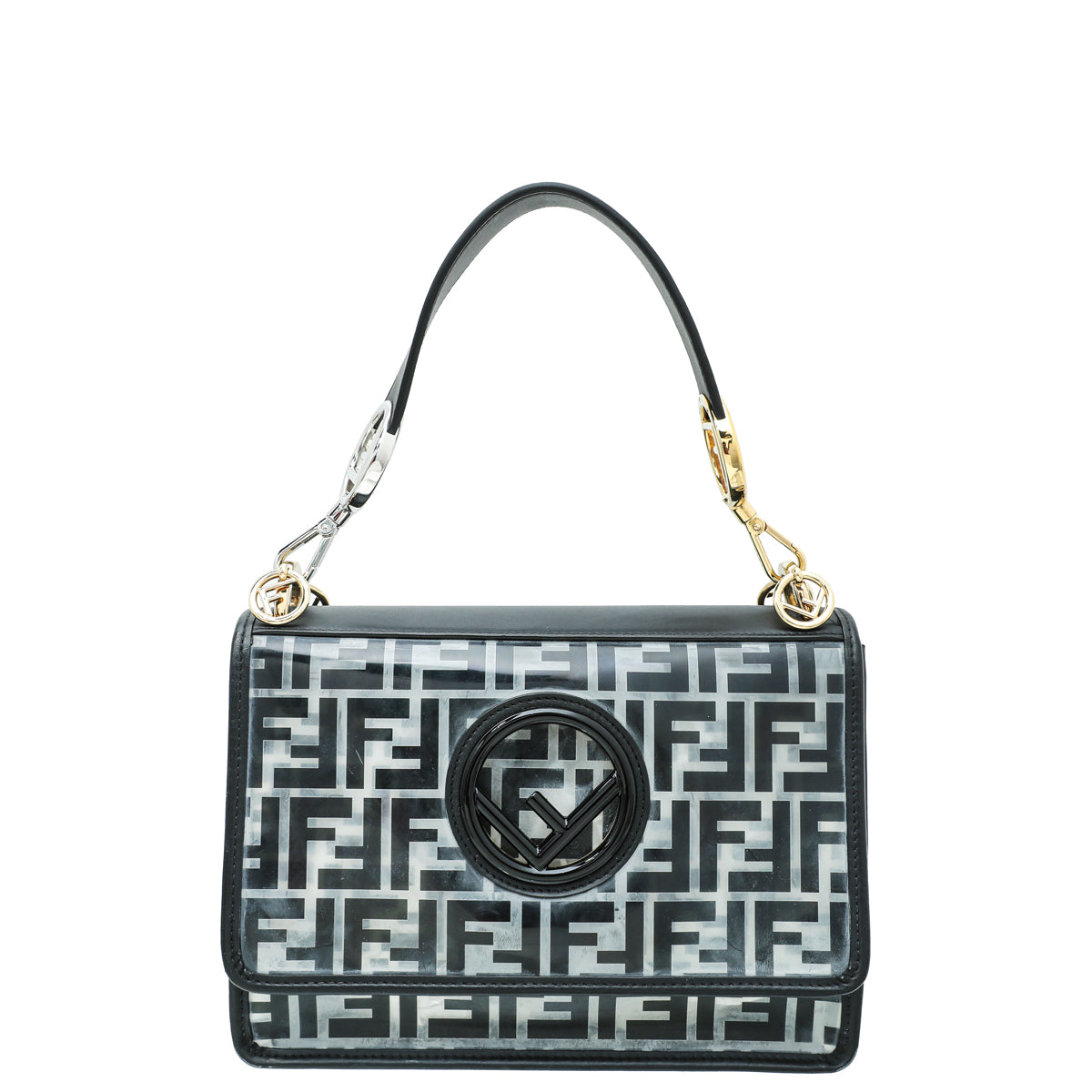 Fendi Black PVC Kan I Bag-Fendi-THE CLOSET