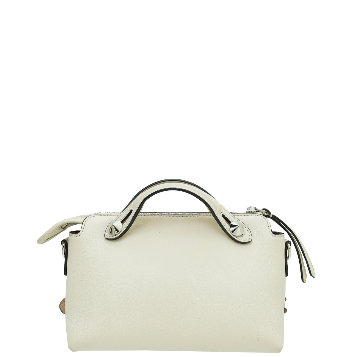 Fendi Off White Multicolor Flowerland Studded Mini By The Way Bag-Fendi-THE CLOSET