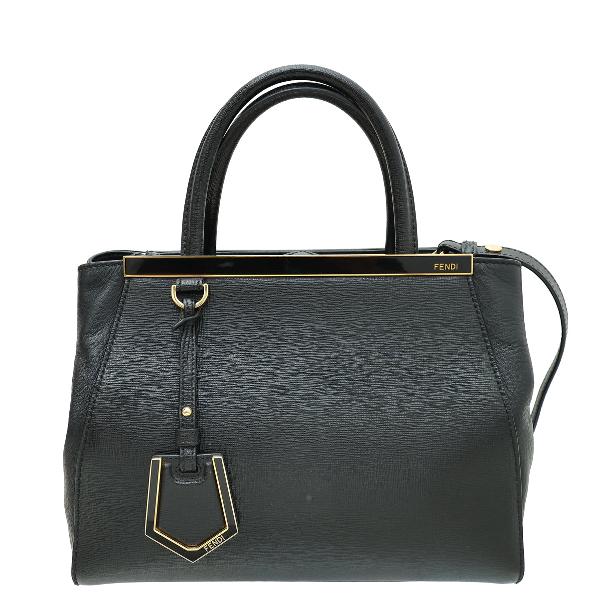 Fendi Black 2 Jours Petite Bag-Fendi-THE CLOSET
