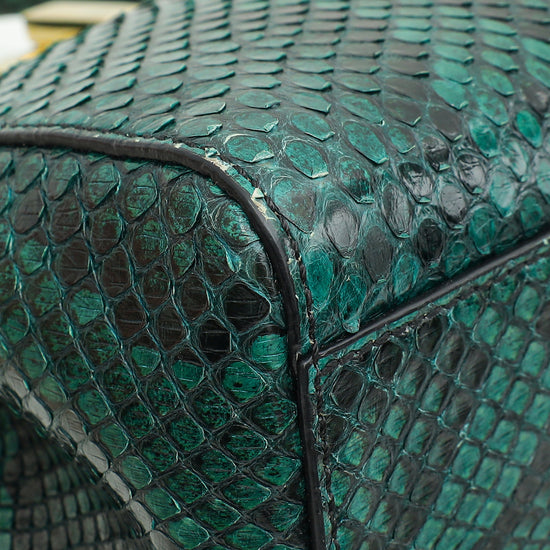 Fendi Green Python Peekaboo Mini Bag-Fendi-THE CLOSET