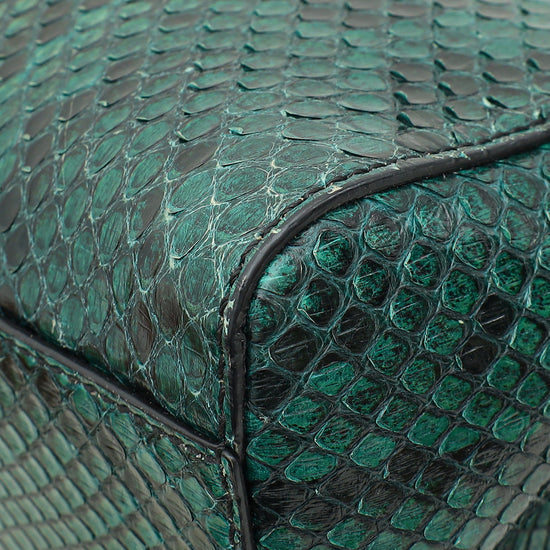 Fendi Green Python Peekaboo Mini Bag-Fendi-THE CLOSET