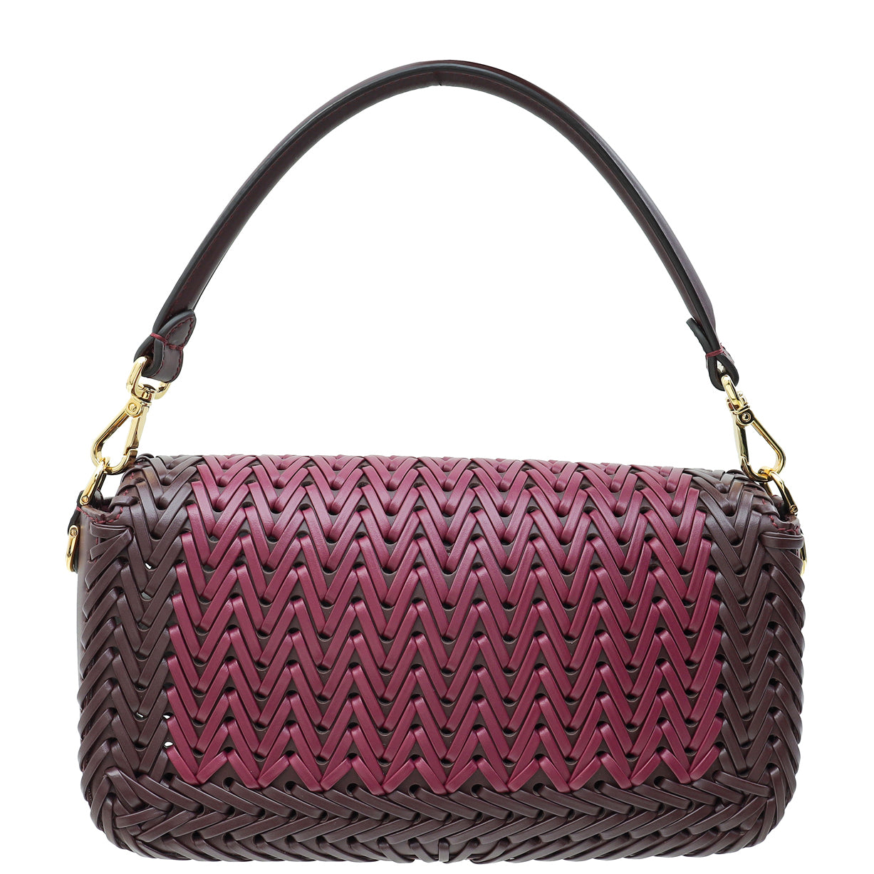Fendi Bicolor Braided Baguette Bag-Fendi-THE CLOSET