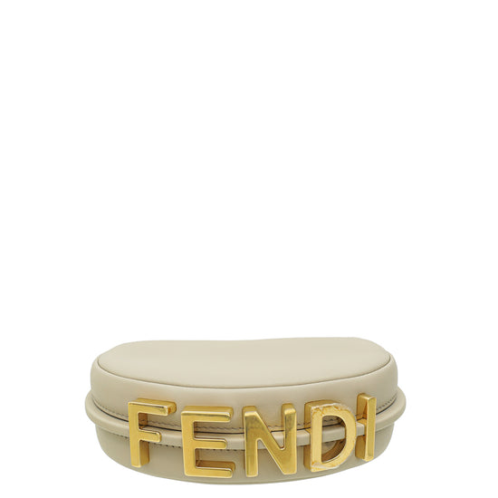 Fendi Dove Gray Nano Fendigraphy Bag