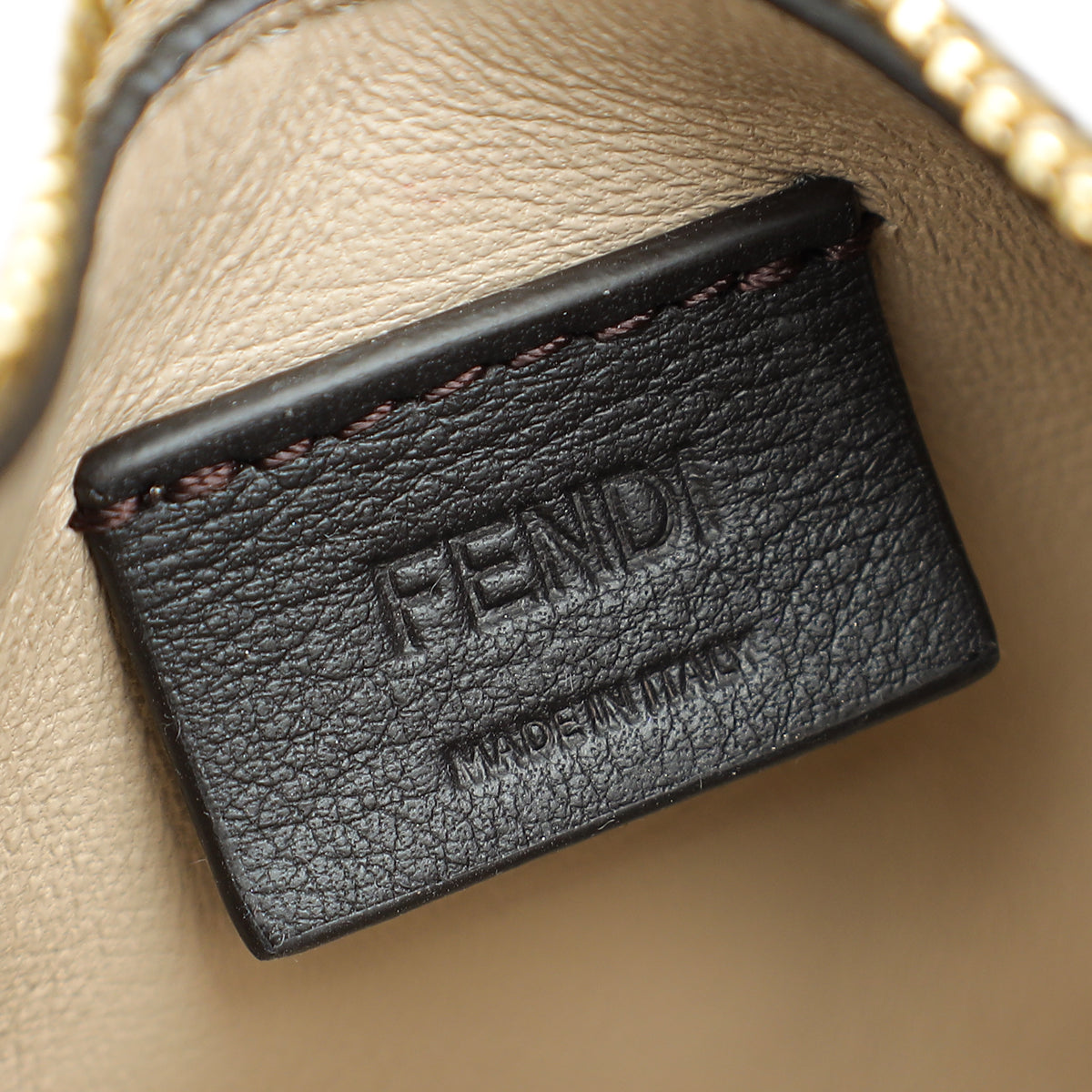 Fendi Dove Gray Nano Fendigraphy Bag