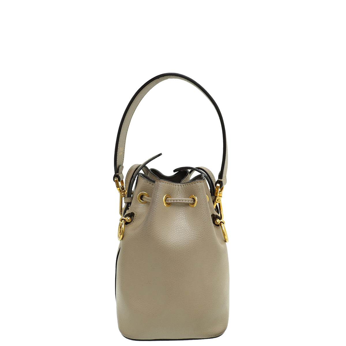 Fendi Dove Gray Mon Tresor Mini Bucket Bag-Fendi-THE CLOSET