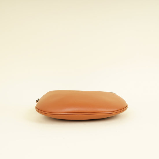 Fendi Brandy Brown Croissant Hobo Bag