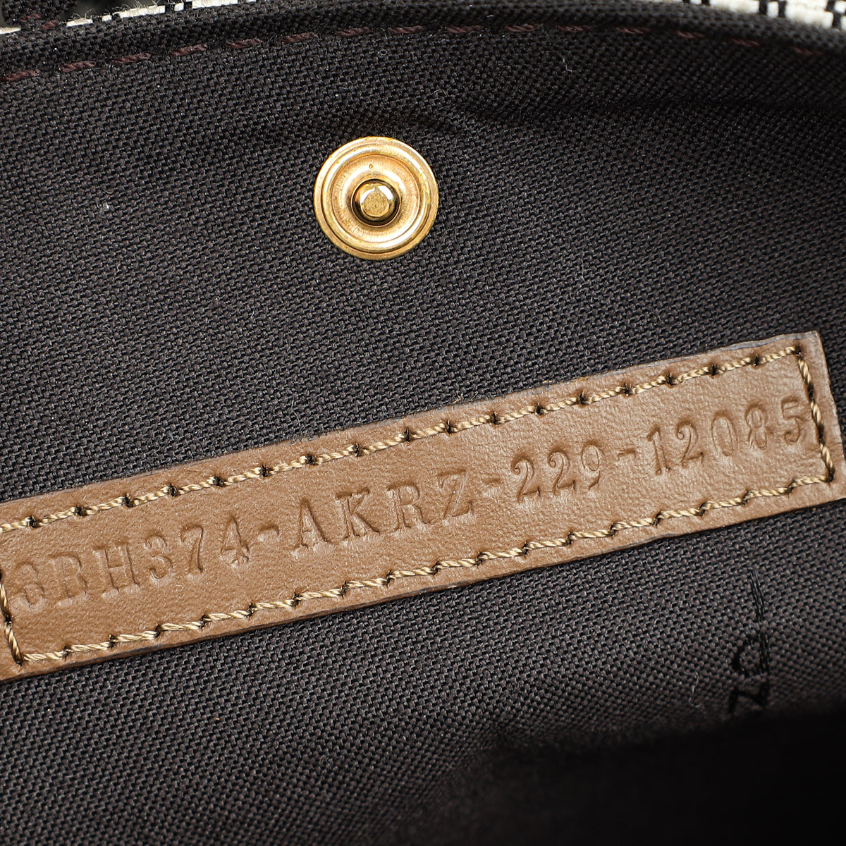 Fendi Brown Houndstooth FF Embroidered Peekaboo X-Tote Medium Bag