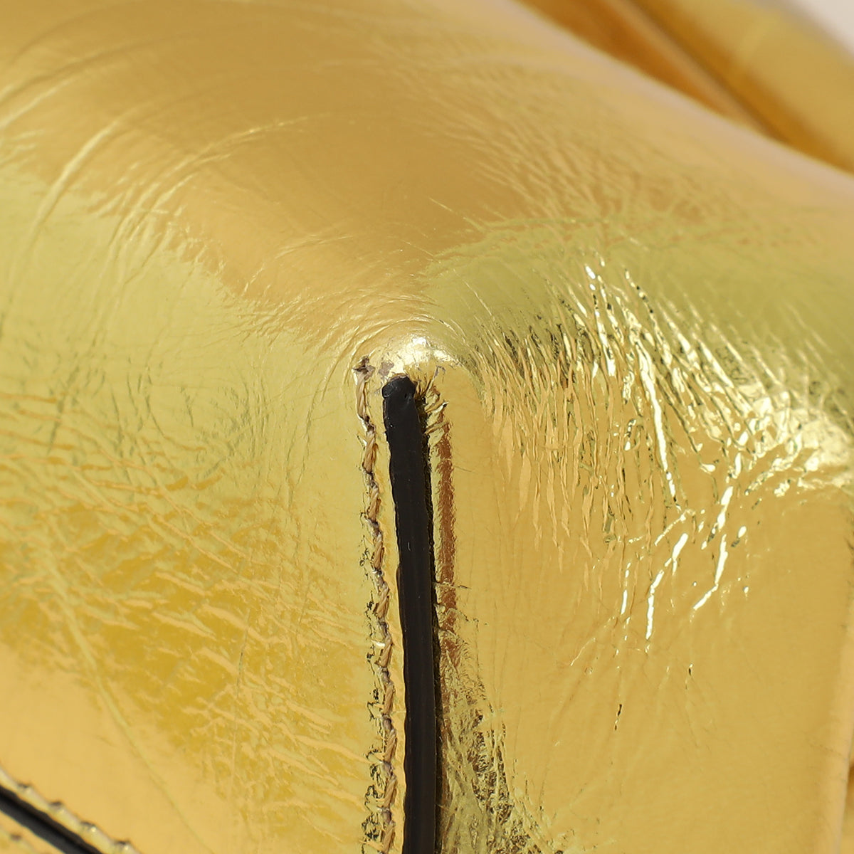 Fendi Gold First Small Laminated Bag-Fendi-THE CLOSET