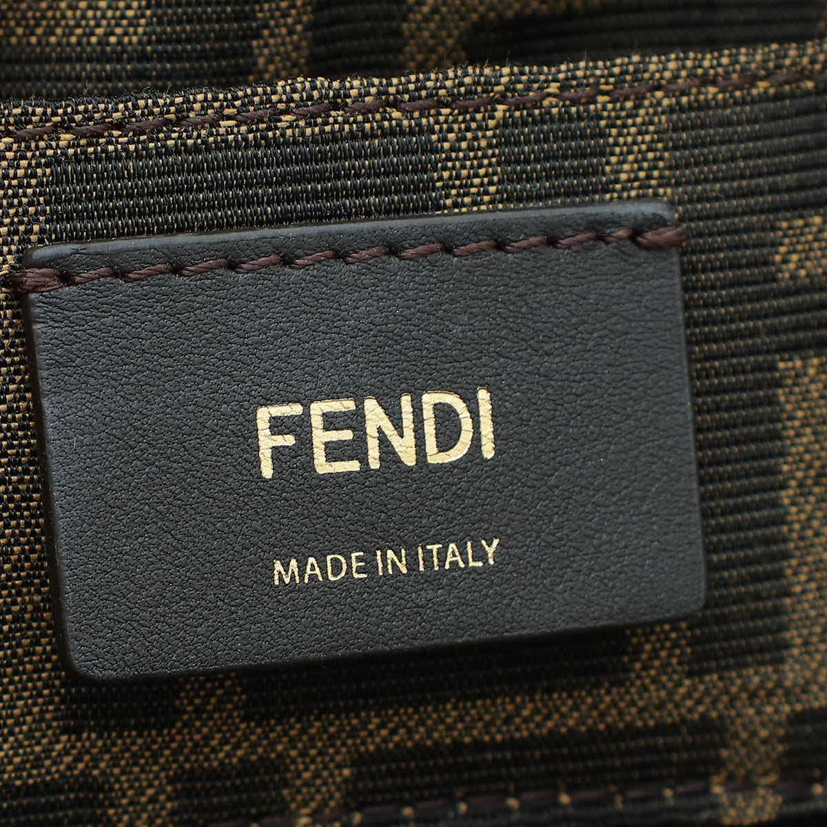 Fendi Etoupe By The Way Mini Boston Bag