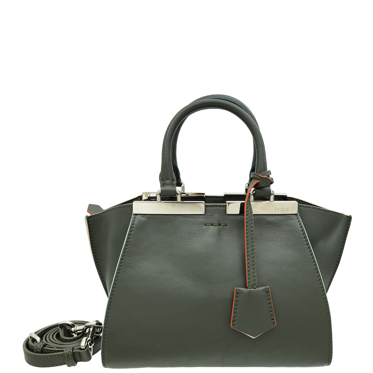 Fendi Olive Green 3 Jours Petite Bag-Fendi-THE CLOSET