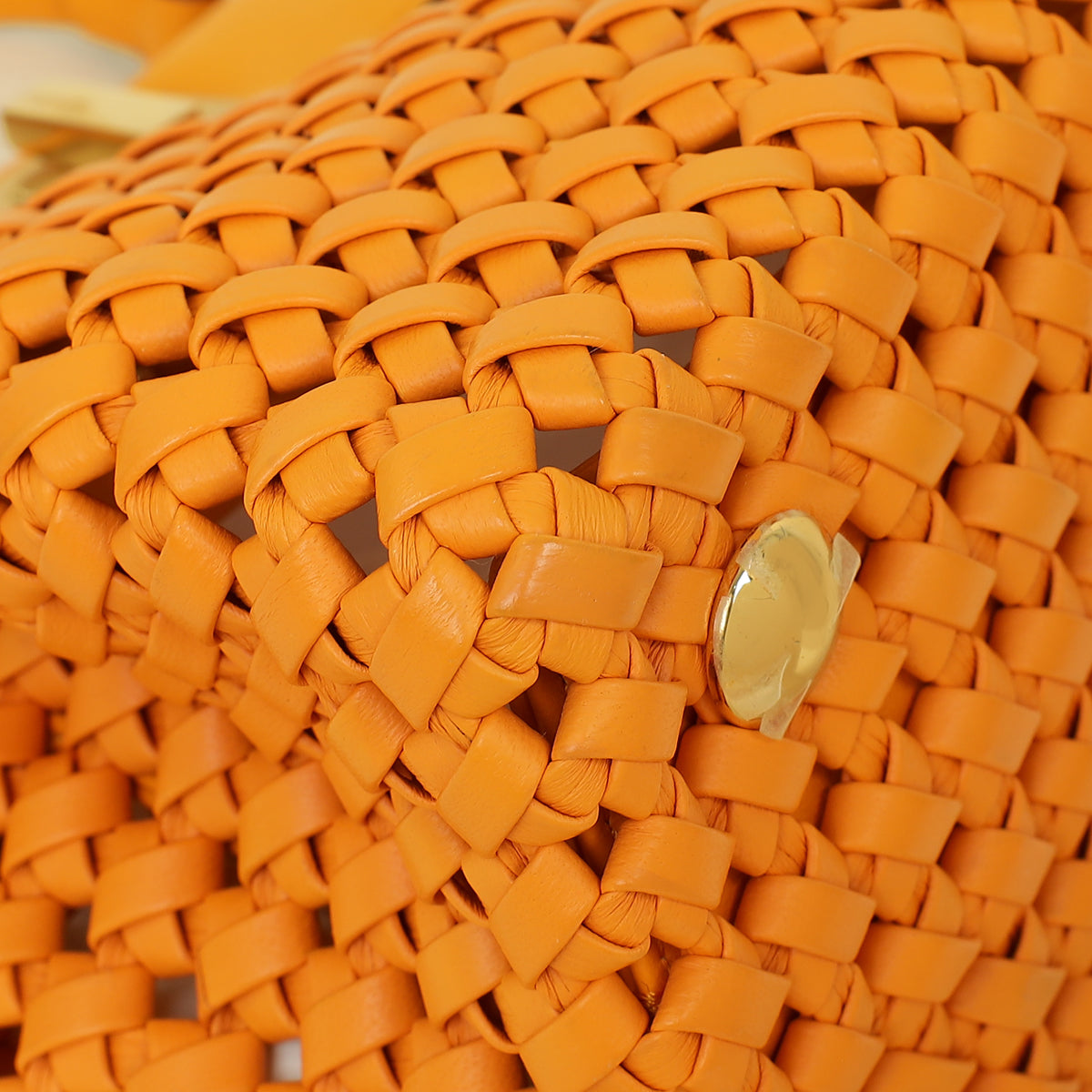 Fendi Orange Peekaboo Mini Bag