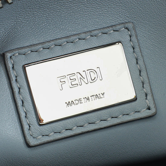 Fendi Navy Blue Peekaboo Regular Bag