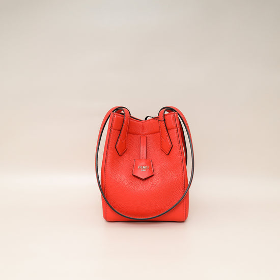 Fendi Red Origami Mini Bag