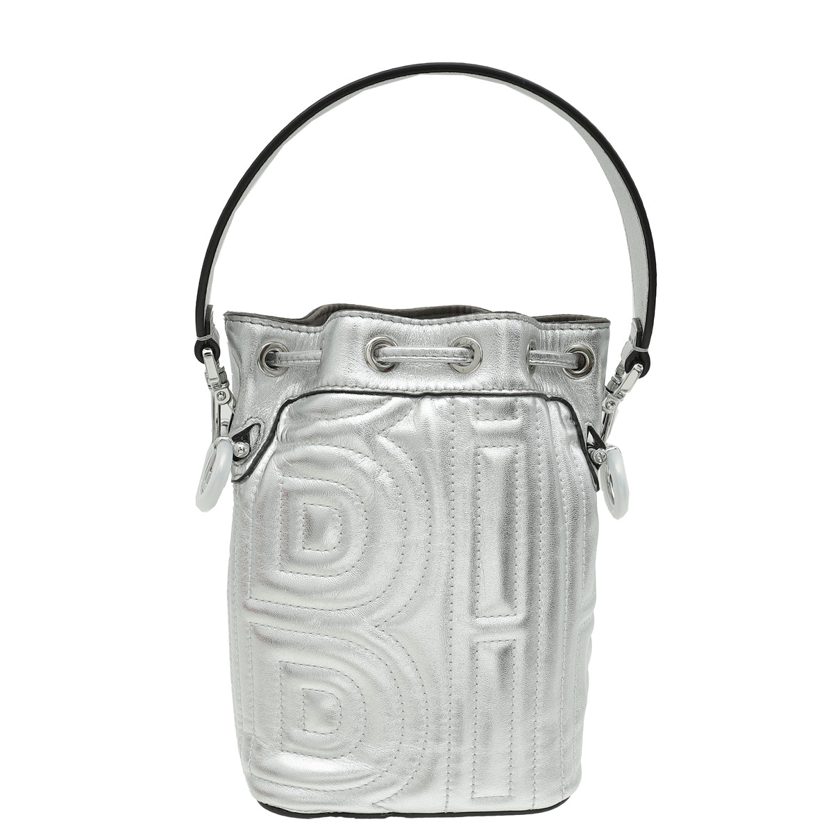 Fendi Metallic Silver x Marc Jacobs Mon Tresor Bag-Fendi-THE CLOSET