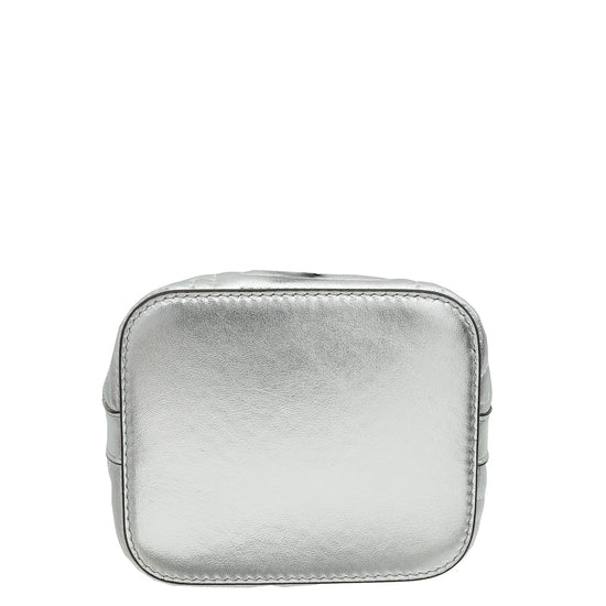 Fendi Metallic Silver x Marc Jacobs Mon Tresor Bag