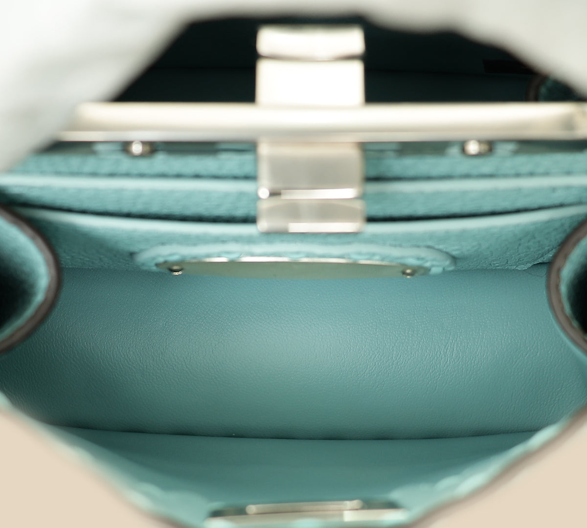 Fendi Aquifer Selleria Peekaboo ISeeU Petite Bag-Fendi-THE CLOSET