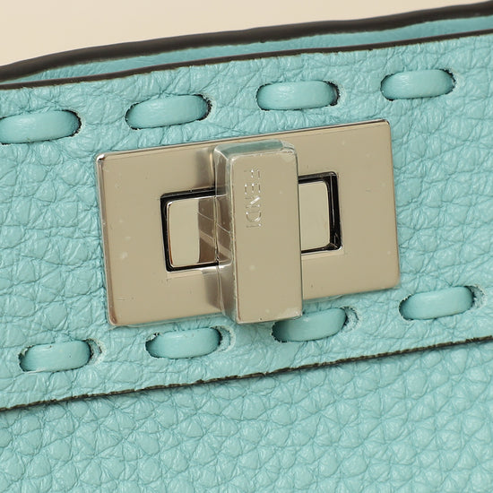 Fendi Aquifer Selleria Peekaboo ISeeU Petite Bag-Fendi-THE CLOSET