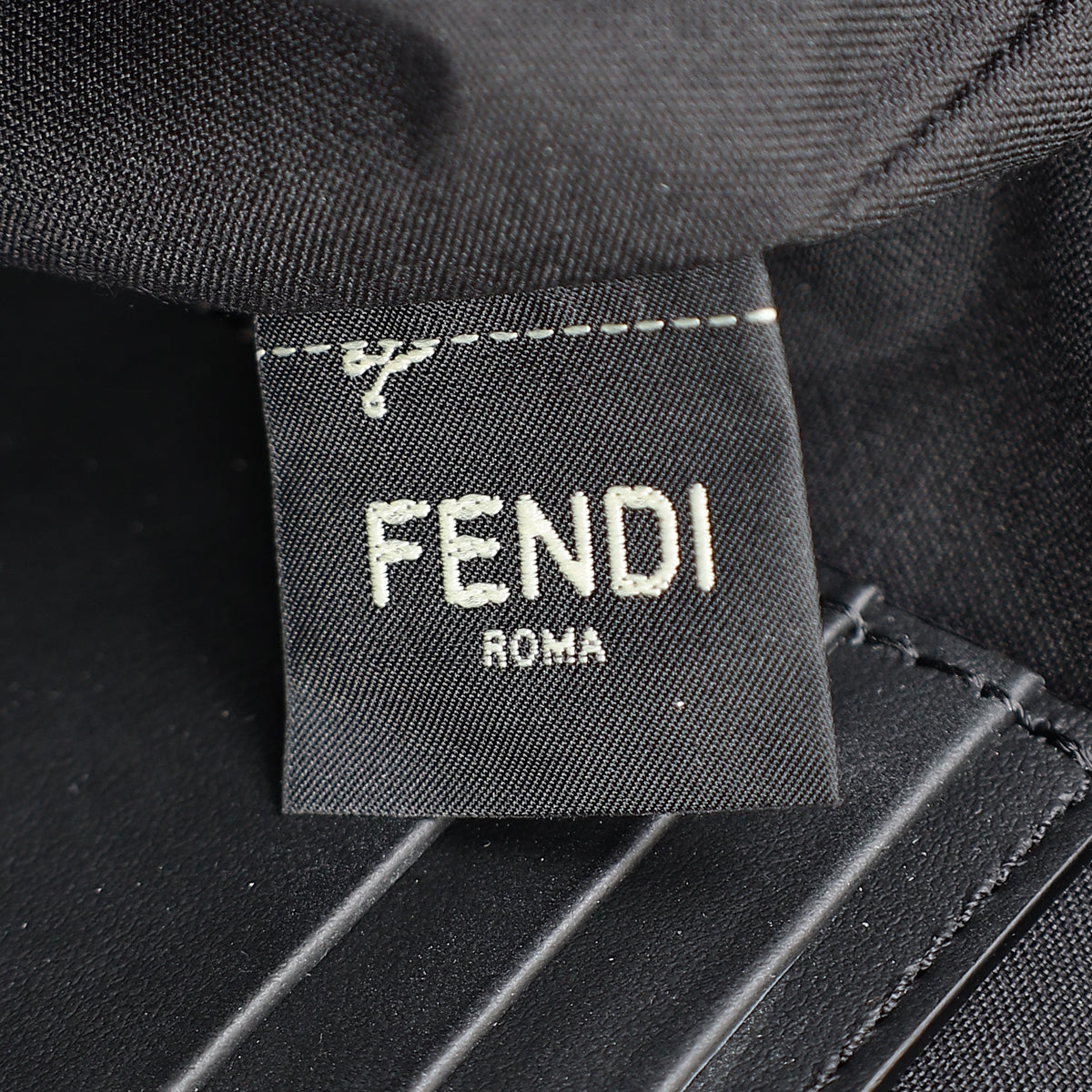 Fendi Brown FF Large Flat Wristlet Pouch-Fendi-THE CLOSET