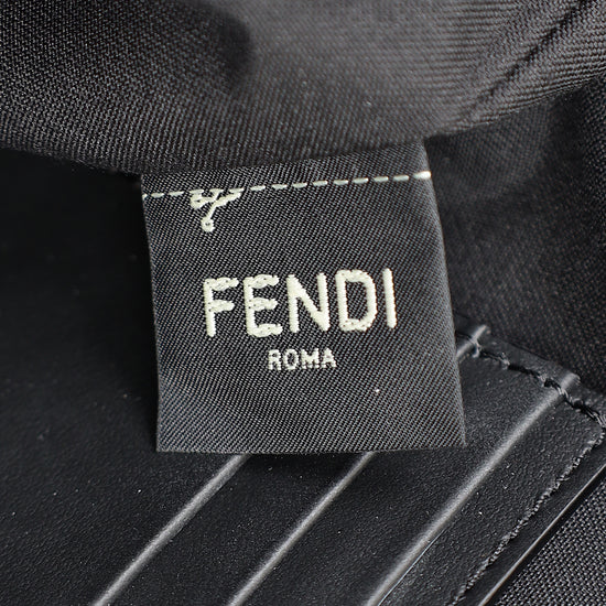 Fendi Brown FF Large Flat Wristlet Pouch-Fendi-THE CLOSET