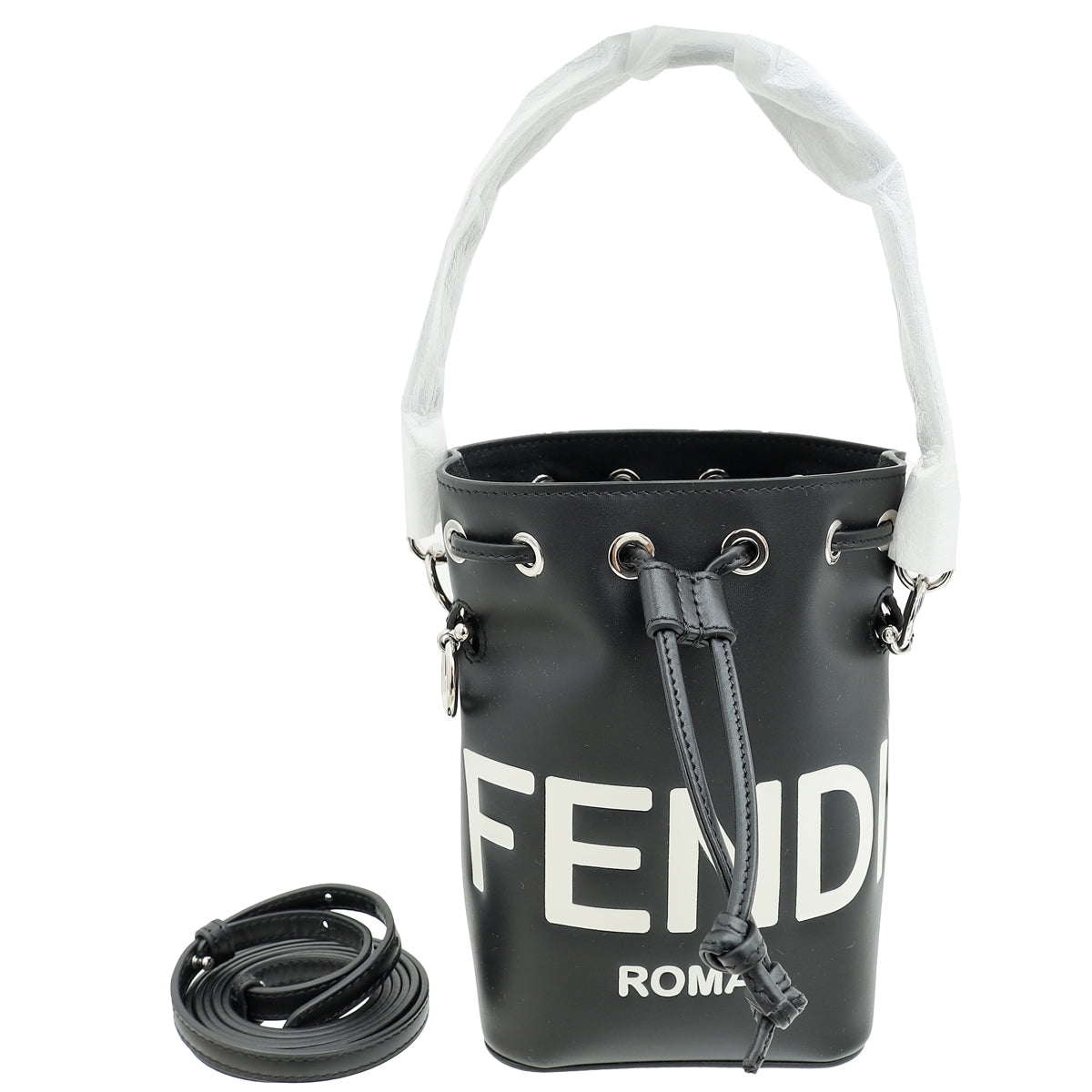Fendi Black Mon Mini Tresor Bag-Fendi-THE CLOSET