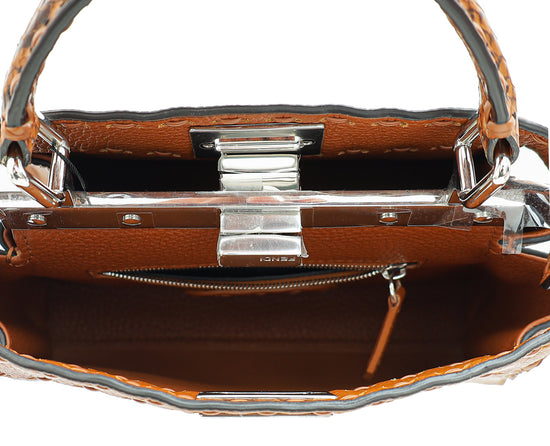 Fendi Bicolor Selleria Peekaboo Mini Bag-Fendi-THE CLOSET