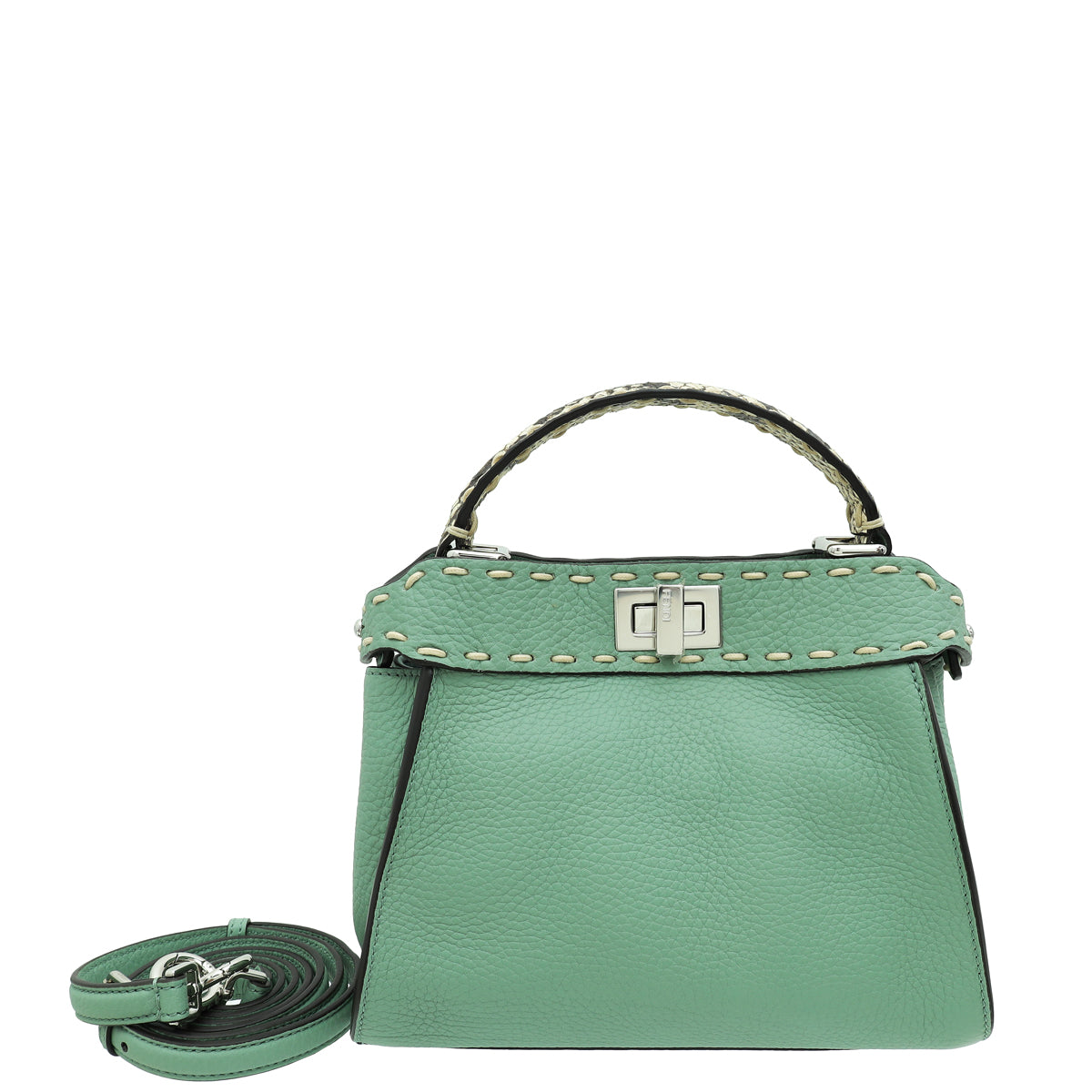 Fendi Bicolor Selleria Peekaboo Mini Bag-Fendi-THE CLOSET