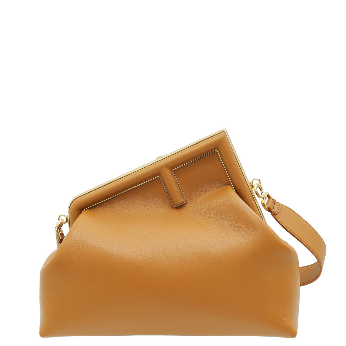 Fendi Caramel First Medium Bag-Fendi-THE CLOSET