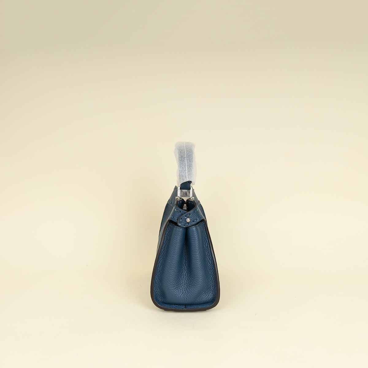 Fendi Dark Teal Selleria Mini Peekaboo Bag-Fendi-THE CLOSET