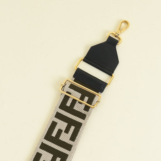 Fendi Bicolor FF Strap You Adjustable Bag Strap