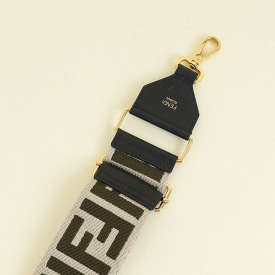 Fendi Bicolor FF Strap You Adjustable Bag Strap