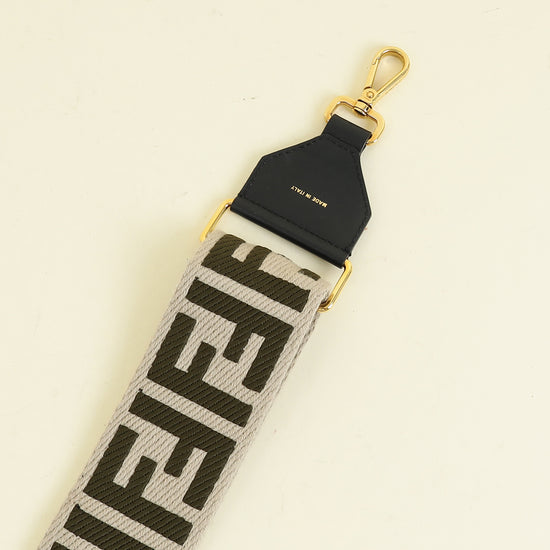 Fendi Bicolor FF Strap You Adjustable Bag Strap