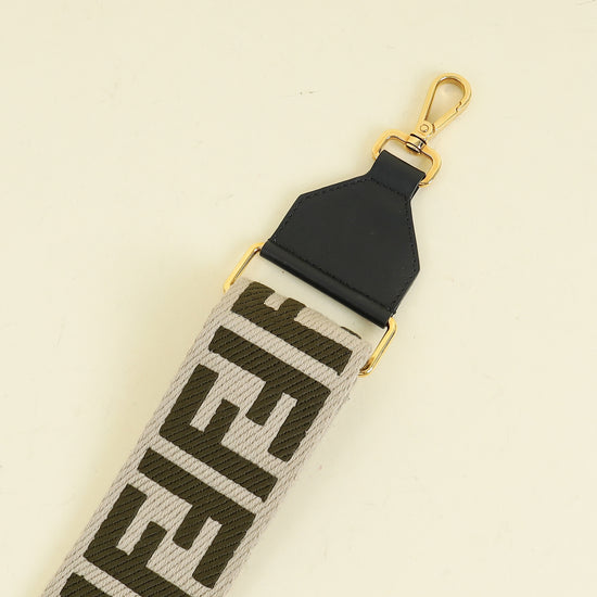 Fendi Bicolor FF Strap You Adjustable Bag Strap