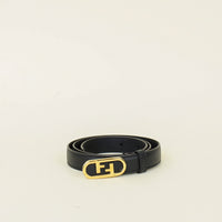 Fendi Black O'Lock Belt 28