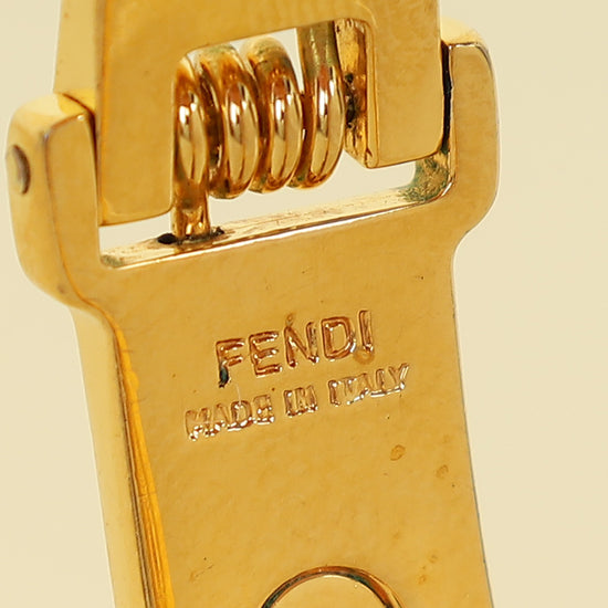 Fendi Gold FF Fendista Bangle