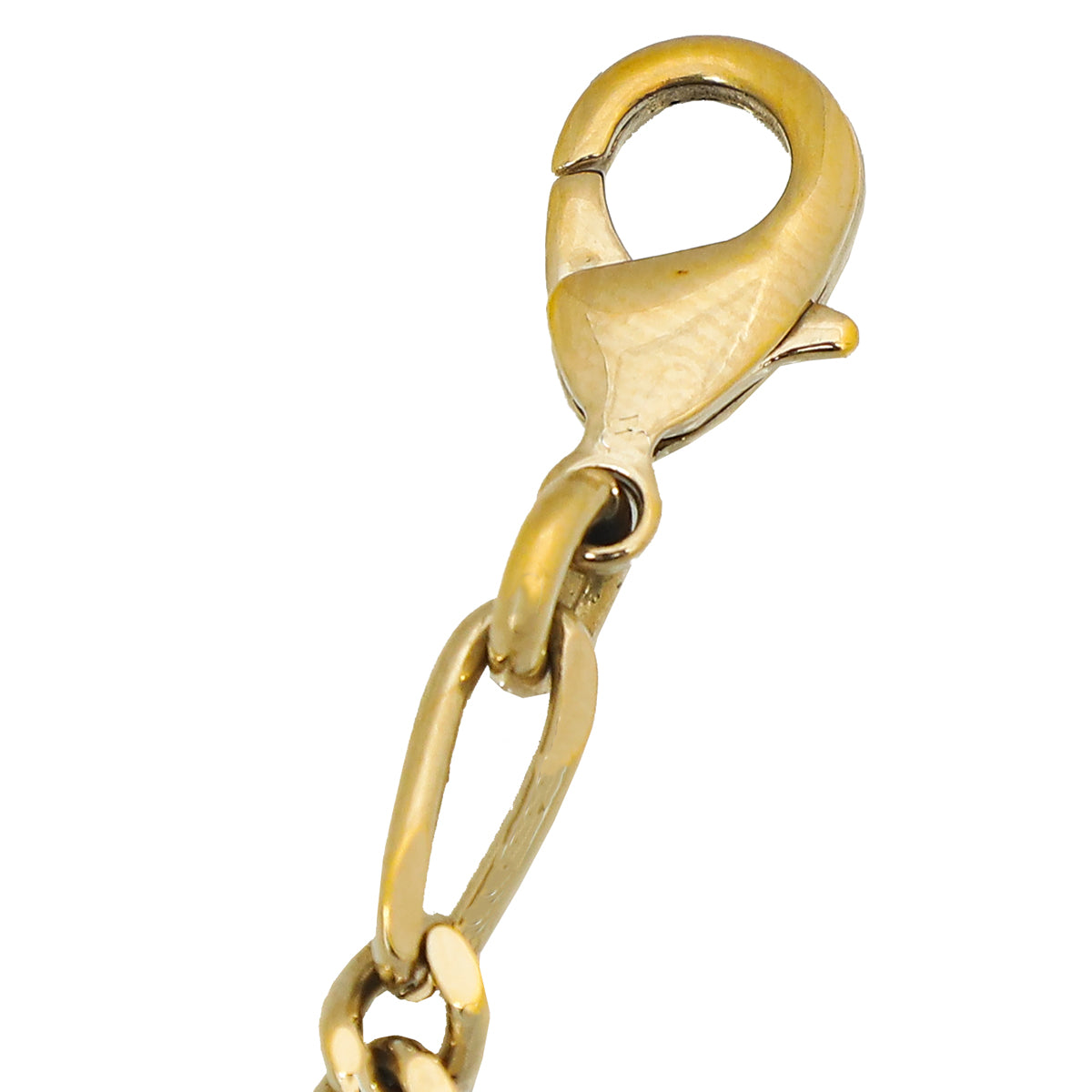 Fendi Gold Finish "Love - You" Charms Bracelet-Fendi-THE CLOSET