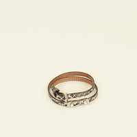 Fendi Bicolor Monster Double Wrap Bracelet
