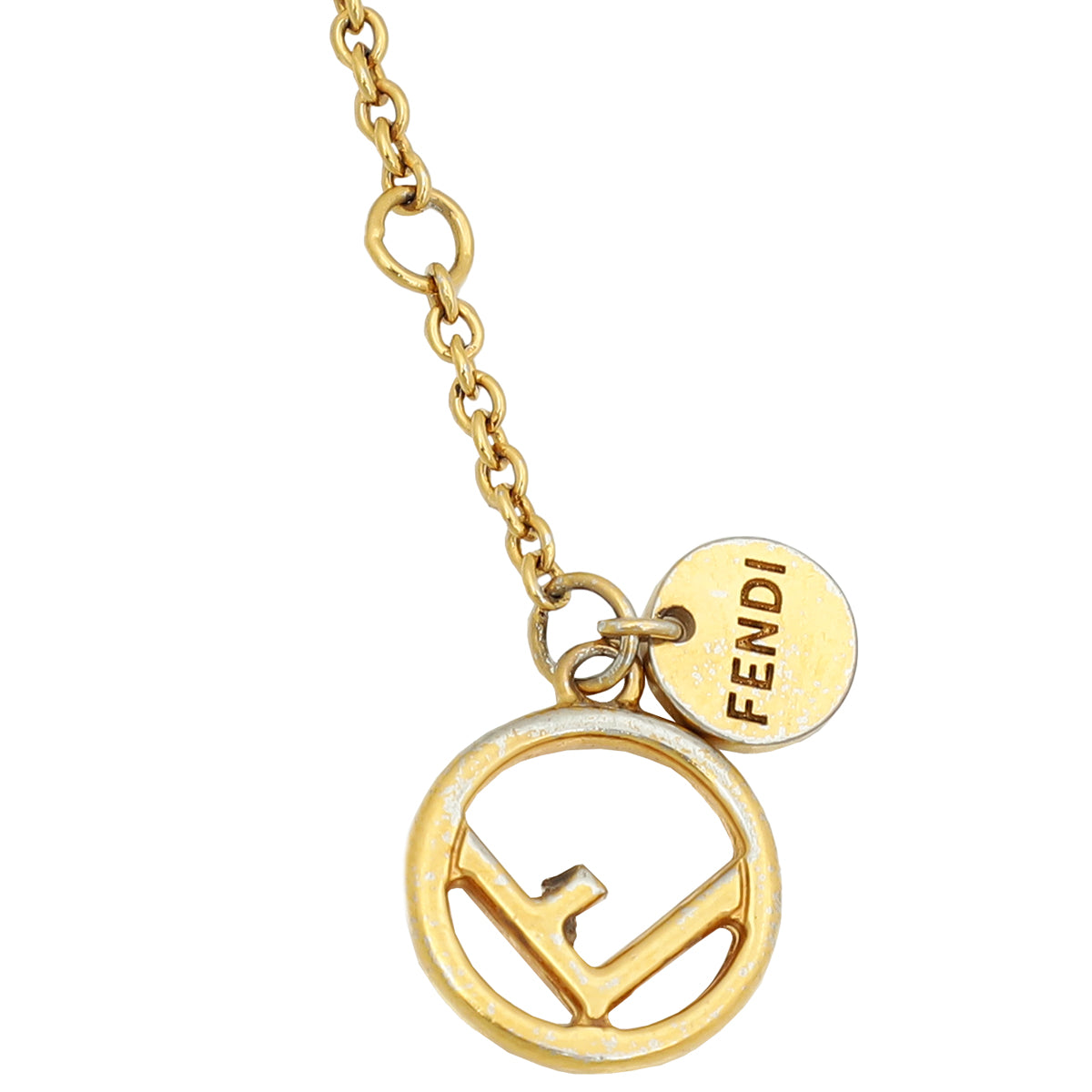 Fendi Gold Finish F is Fendi Bracelet