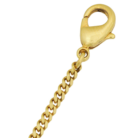Load image into Gallery viewer, Fendi Peach Blossom Enamel Flower Charm Bracelet
