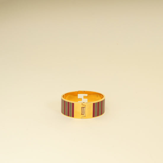Fendi Multicolor FF Fendista Wide Bracelet-Fendi-THE CLOSET