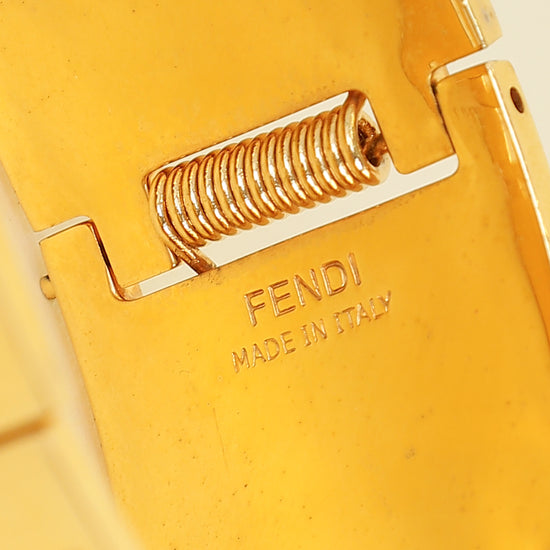 Fendi Multicolor FF Fendista Wide Bracelet-Fendi-THE CLOSET