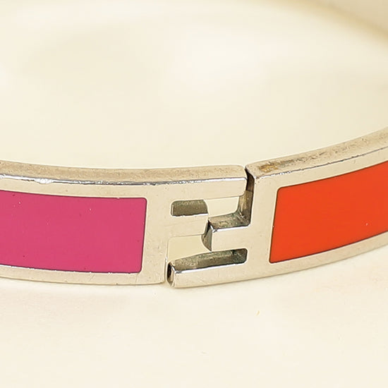 Fendi Bicolor FF Fendista Bracelet-Fendi-THE CLOSET