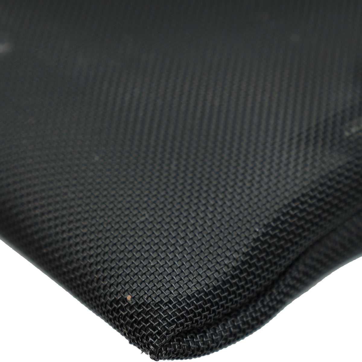 Fendi Black Logo Mesh Wristlet Pouch-Fendi-THE CLOSET