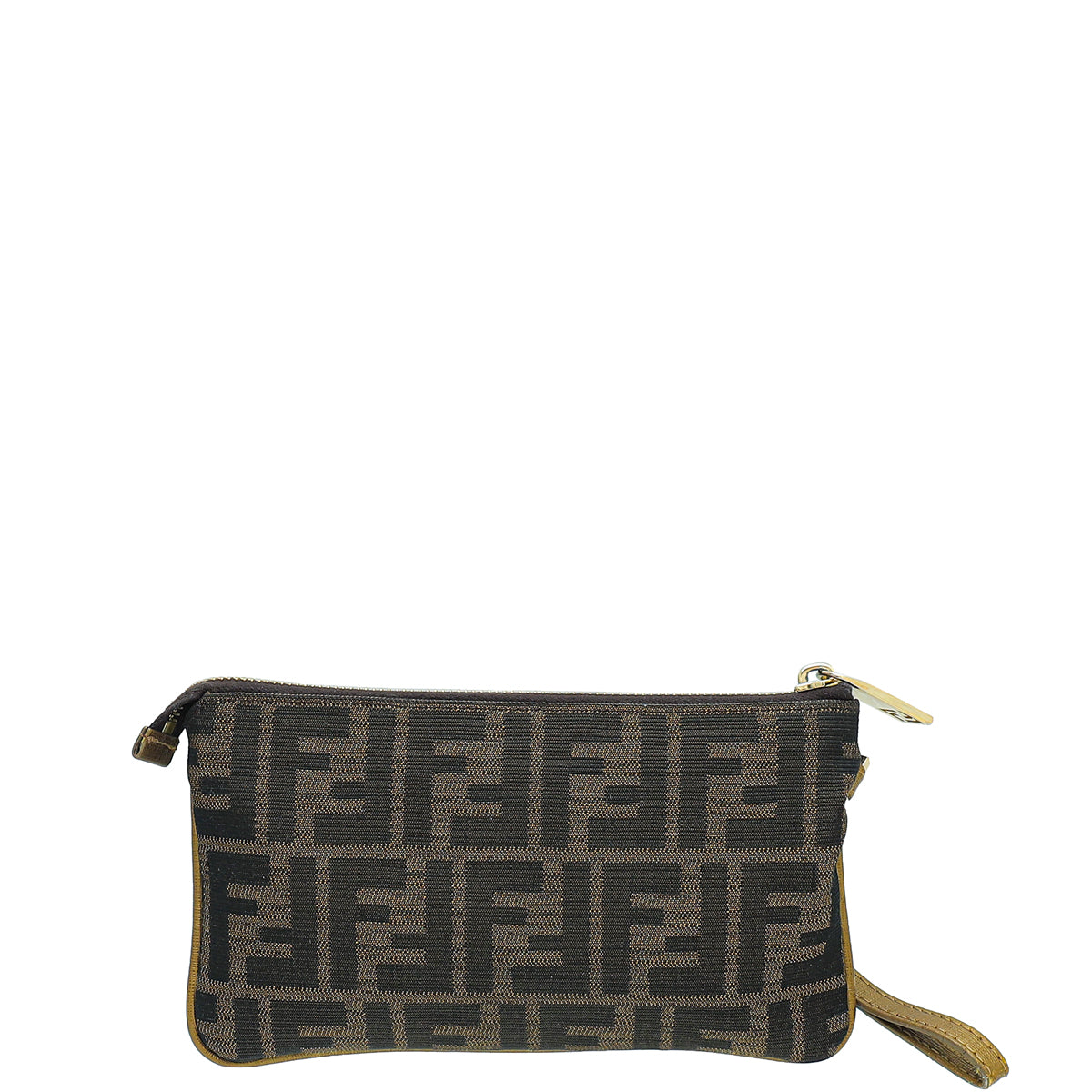 Fendi Bicolor Zucca Wristlet Pochette-Fendi-THE CLOSET