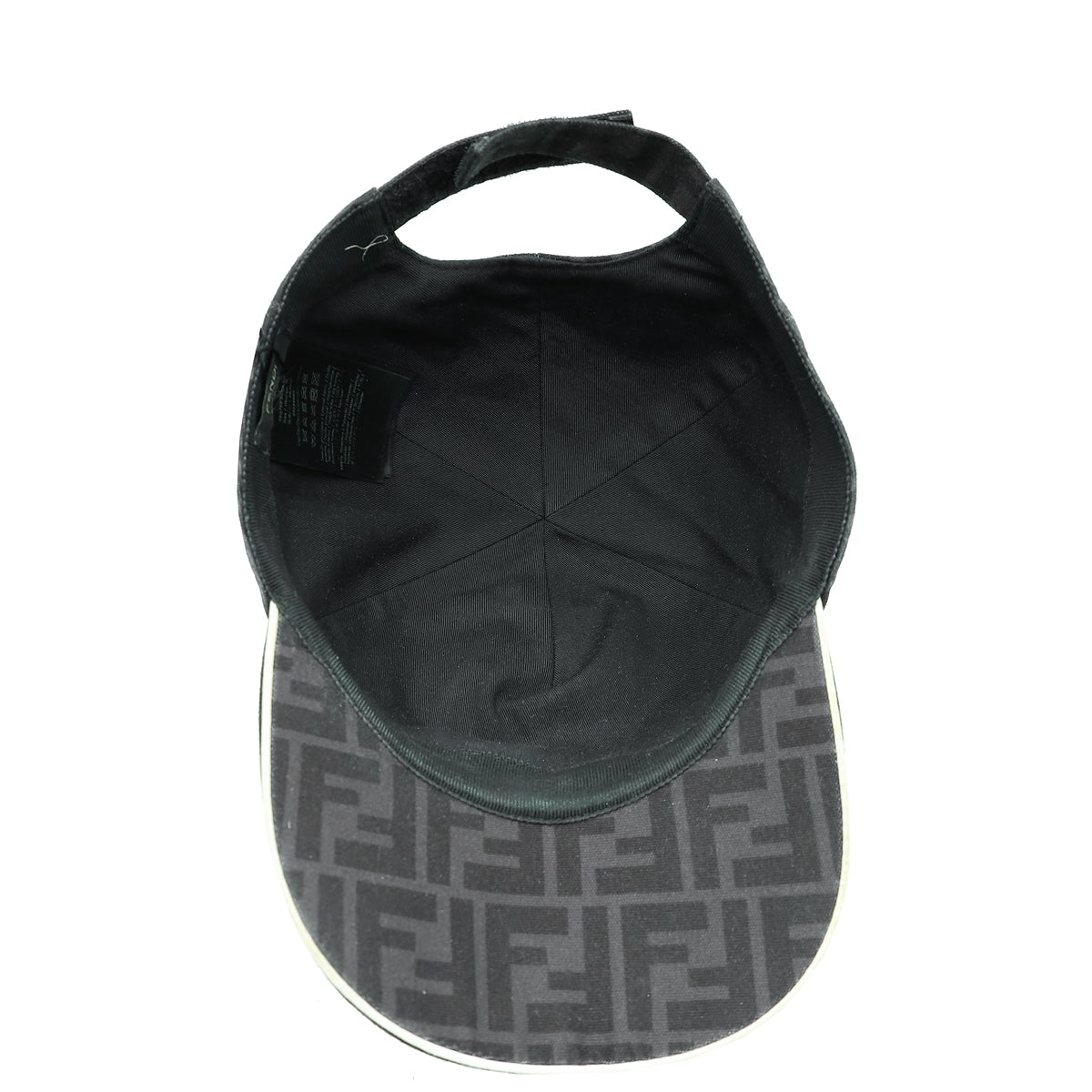 Fendi Bicolor Zucca Baseball Hat