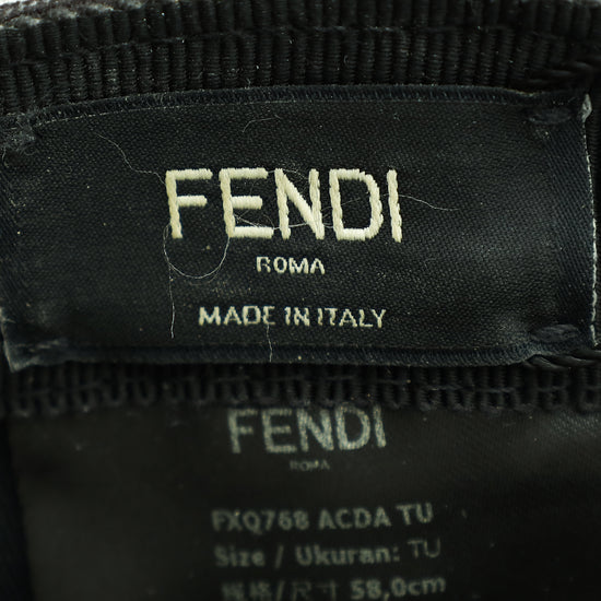 Fendi Bicolor Zucca Baseball Hat