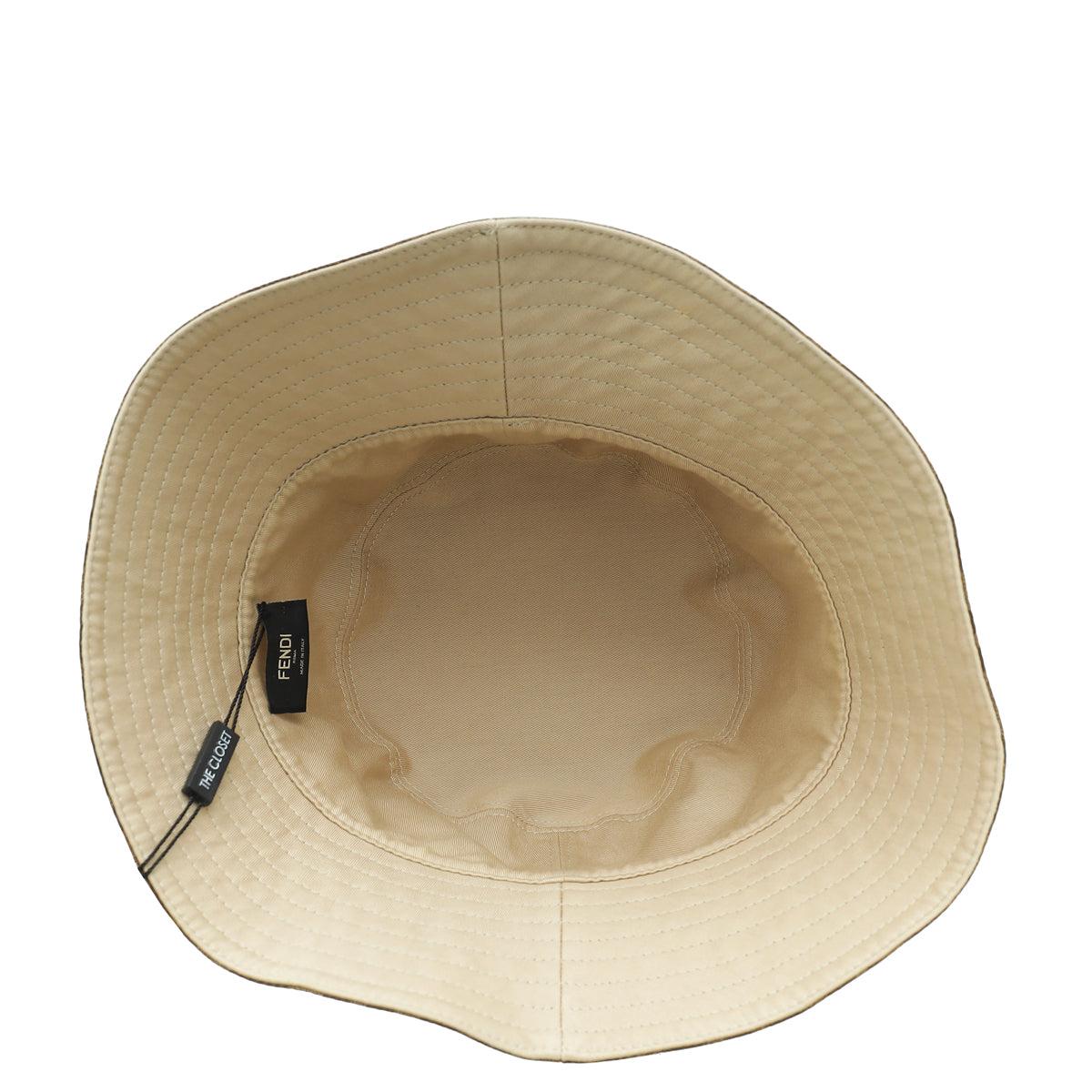 Fendi Brown Reversible Zucca Bucket Hat