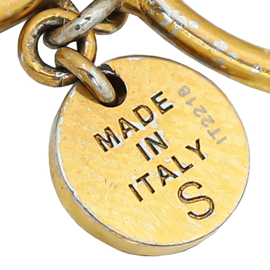 Load image into Gallery viewer, Fendi Gold Finish F is Fendi Double Small Ring 51
